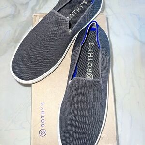 Rothy’s slip on shoes size us 7 Steel Grey